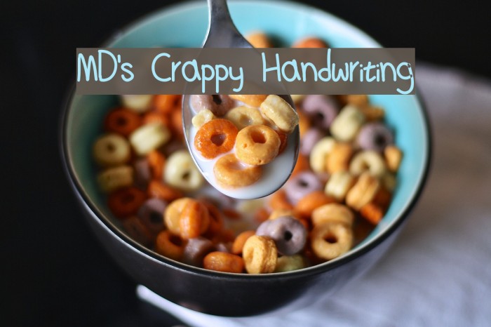 MD's Crappy Handwriting Example 3