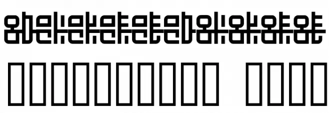 MECCHA_GO Font OTHER CHARS