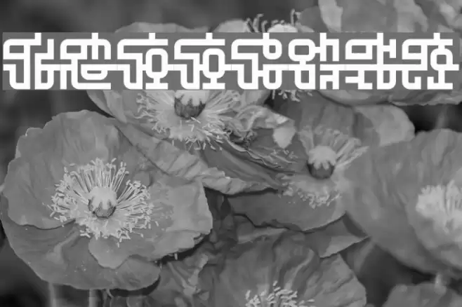 MECCHA_GO Font examples