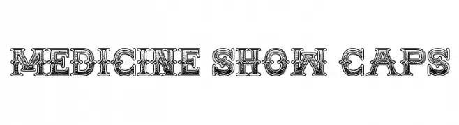 MEDICINE SHOW CAPS  Descarca Fonturi Gratis