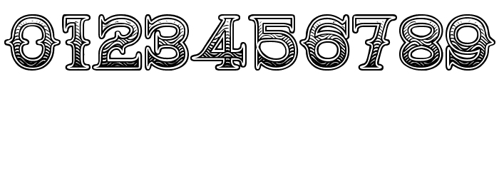MEDICINE SHOW CAPS Font OTHER CHARS