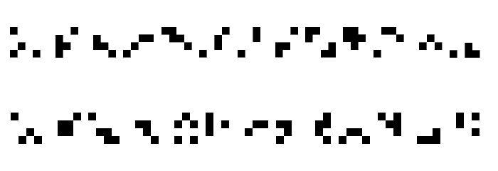 MEEKSA Regular Font LOWERCASE