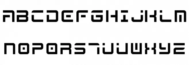 MEGA! by shkDEZIGN Schriftart Groß