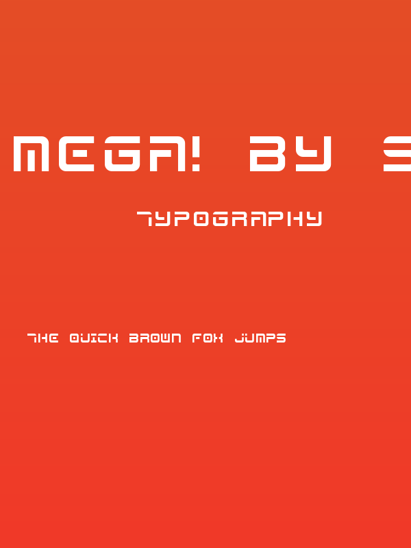 MEGA! by shkDEZIGN Poster