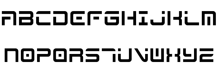 MEGA! by shkDEZIGN Font LOWERCASE