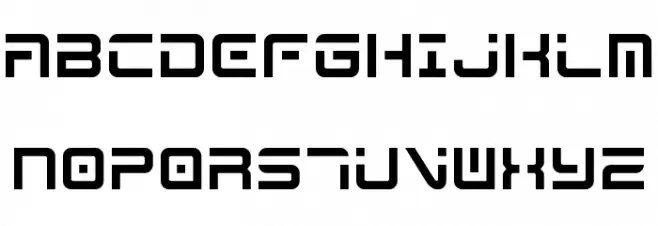 MEGA! by shkDEZIGN Font Litere mici