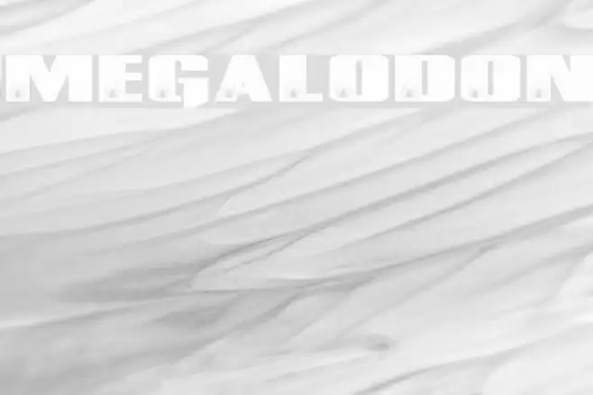 MEGALODON フォント examples