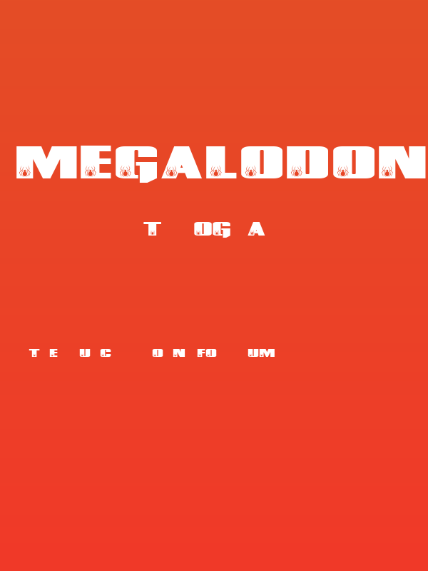 MEGALODON Poster