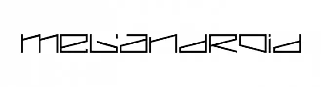 MEGANDROID  Free Fonts Download