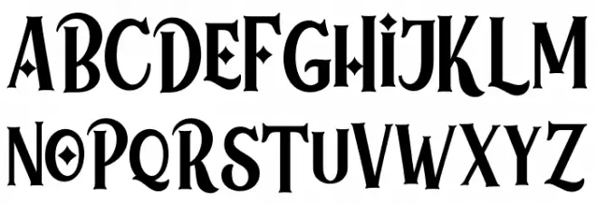 MEGLORIA Шрифта ВЕРХНИЙ