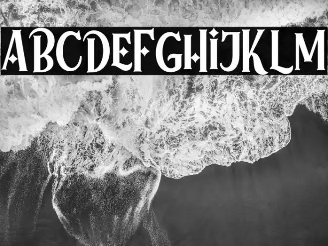 MEGLORIA Font examples