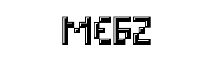 MEGZ Font