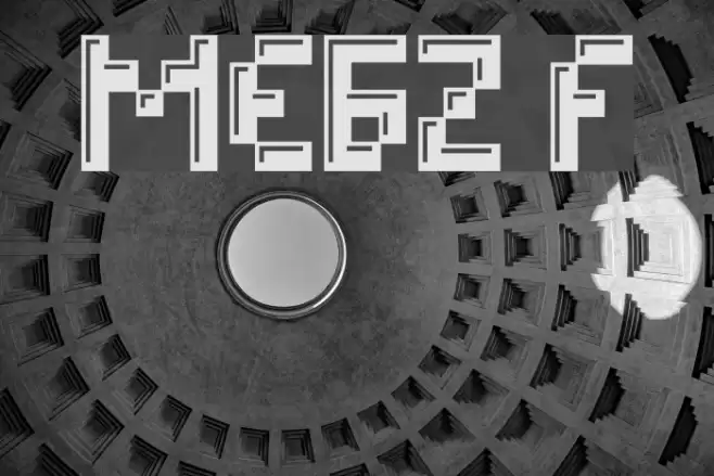 MEGZ Font examples