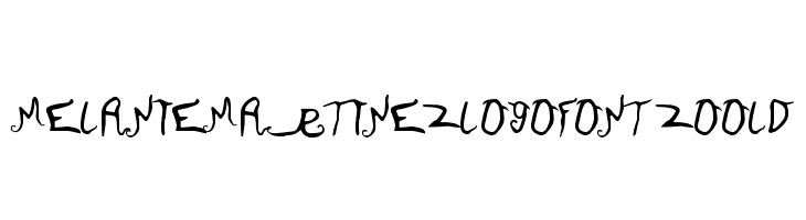 MELANIEMARTINEZLOGOFONT2 ZOOLD  नि: शुल्क फ़ॉन्ट्स डाउनलोड