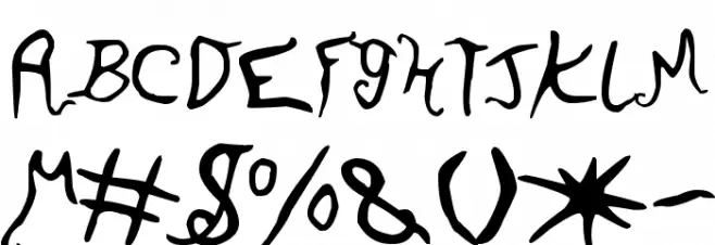 MELANIEMARTINEZLOGOFONT2 ZOOLD Schriftart Anderer Schreiben