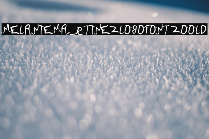 MELANIEMARTINEZLOGOFONT2 ZOOLD Example 1