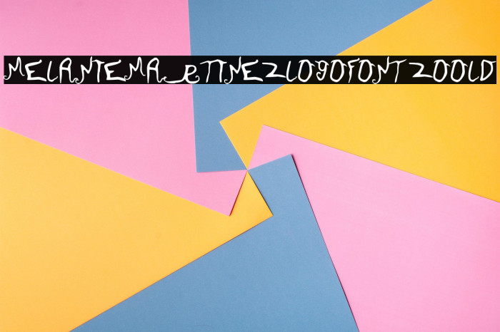 MELANIEMARTINEZLOGOFONT2 ZOOLD Example 3