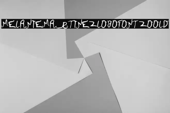 MELANIEMARTINEZLOGOFONT2 ZOOLD Font examples