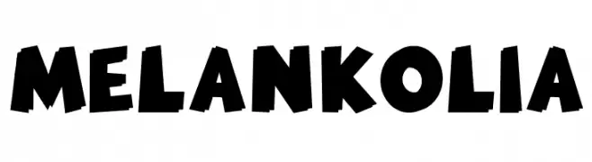MELANKOLIA  Frei Schriftart Herunterladen