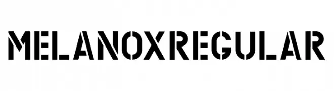 MELANOX Regular  تنزيل الخطوط