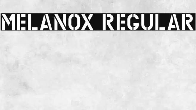 MELANOX Regular Example 1