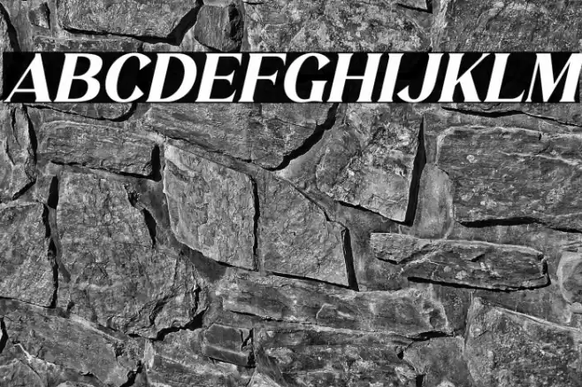 MELISA Italic Font examples