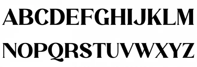 MELISA Font UPPERCASE