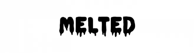 MELTED  تنزيل الخطوط