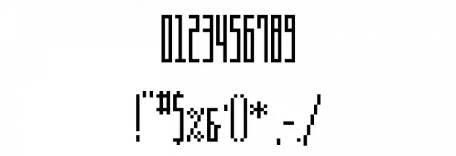 MEN'S COSME Font OTHER CHARS