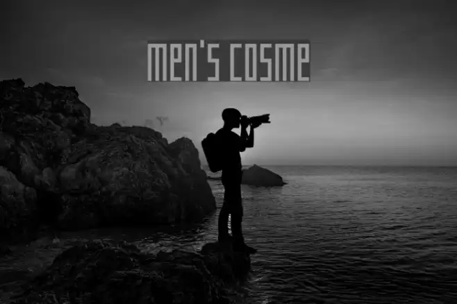 MEN'S COSME Font examples