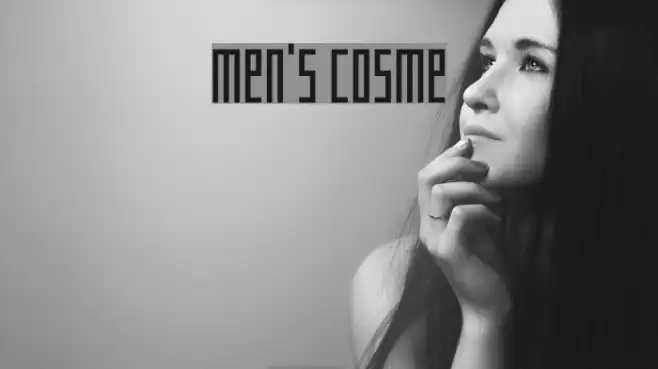 MEN'S COSME Font examples