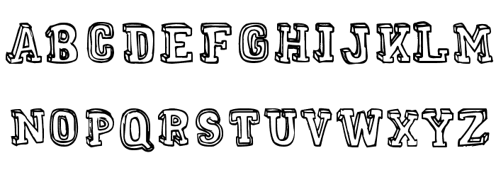 MENTAL FREAK Font LOWERCASE