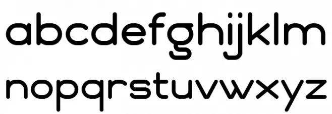 MERAGEN Caratteri MINUSCOLO