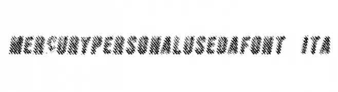MERCURYPERSONALUSEDAFONT-Ita  Frei Schriftart Herunterladen