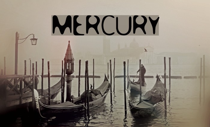 MERCURY Font examples