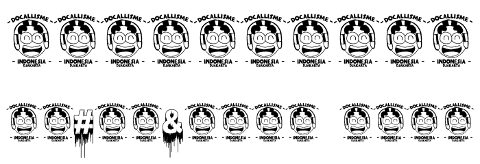 MERDEKA Font OTHER CHARS