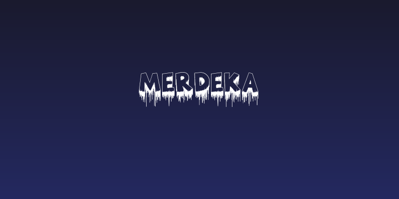 MERDEKA Social Header