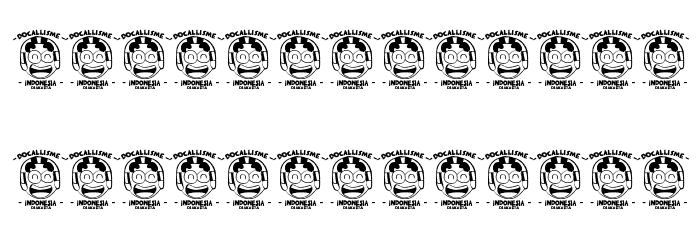 MERDEKA Font LOWERCASE