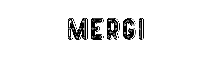 MERGI  Frei Schriftart Herunterladen