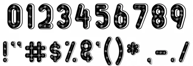 MERGI フォント その他の文字