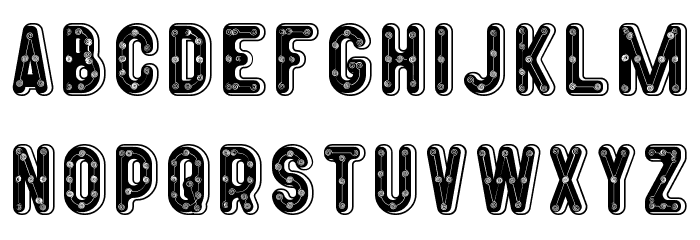 MERGI Font LOWERCASE