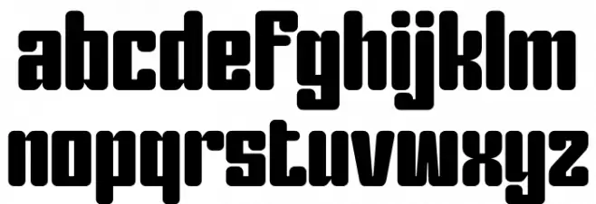 MERILONA Font LOWERCASE