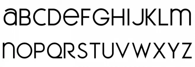 MEROCHE 字体 小写