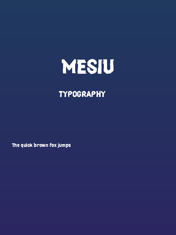 MESIU Poster
