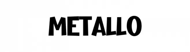 METALLO  Fuentes Gratis Descargar