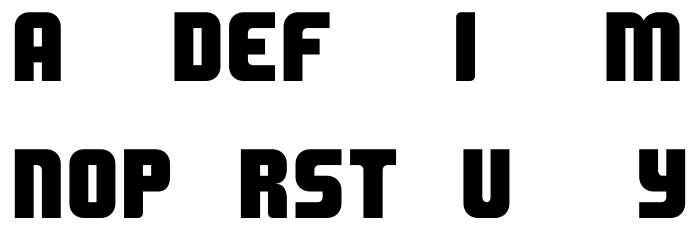 METAVERSE Font LOWERCASE