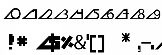METRIK DemiBold Font OTHER CHARS