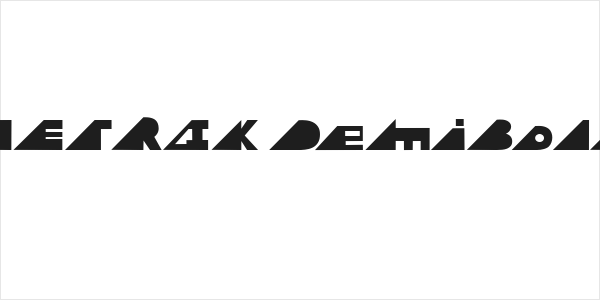 METRIK DemiBold Logo