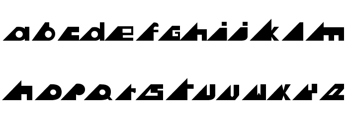 METRIK DemiBold Font LOWERCASE