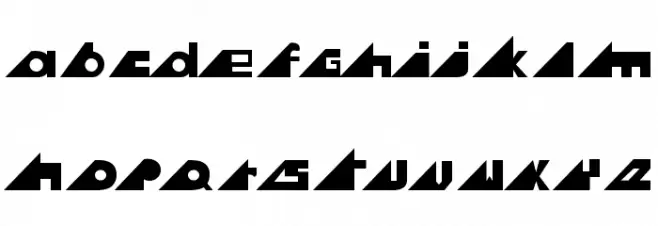 METRIK DemiBold 字体 小写